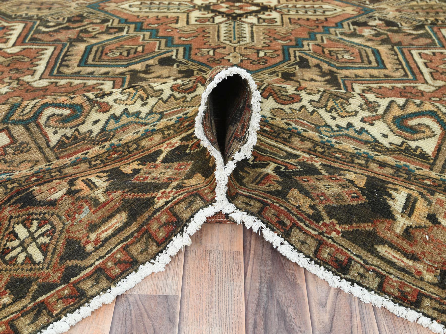 Overdyed & Vintage Rugs LUV738963